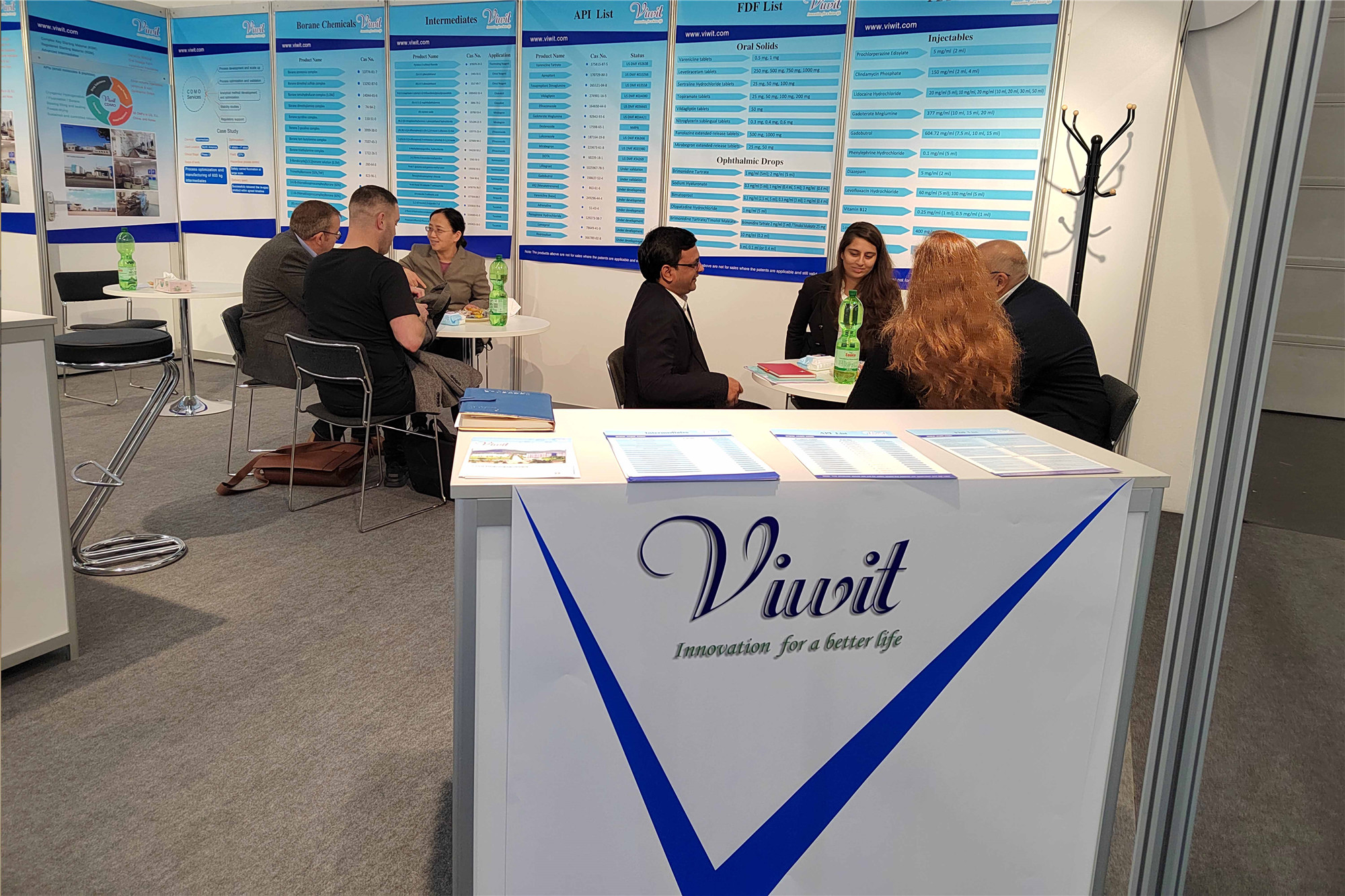 Viwit Pharmaceutical Co., Ltd. participated in CPHI Worldwide 2022 held in Frankfurt Germany from November 1st to November 3rd.